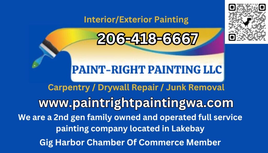Paint Right Painting advertisement
